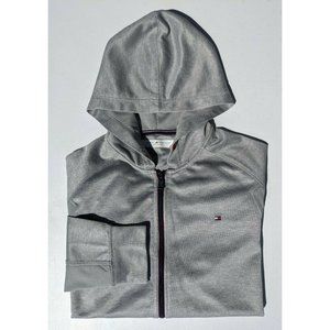 Tommy Hilfiger Men's Hoodie Jacket Large Gray